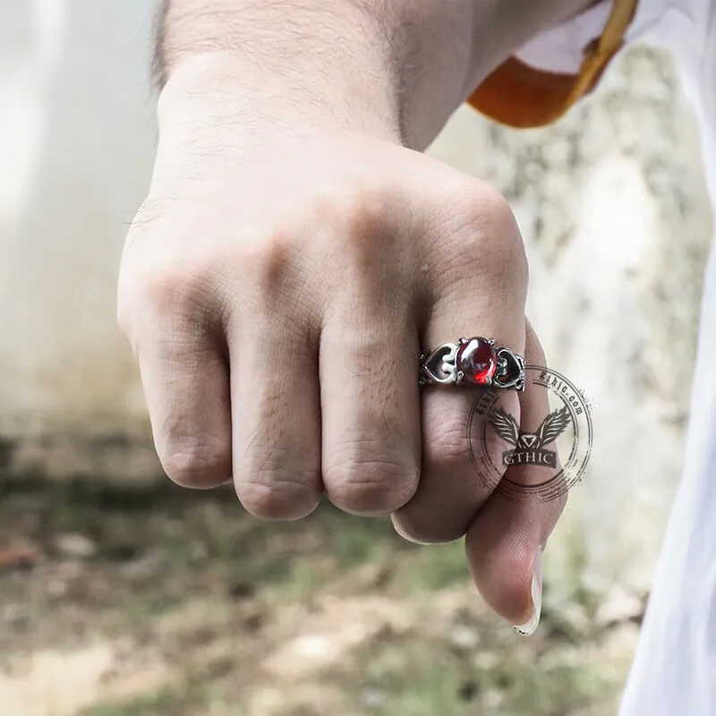 Openwork Heart Stainless Steel Engagement Ring sold by GTHIC product image thumbnail 2