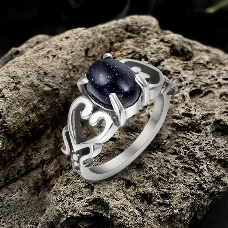 Openwork Heart Stainless Steel Engagement Ring sold by GTHIC product image thumbnail 4