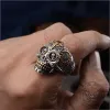 Vintage Cross Sugar Skull Ring sold by GTHIC