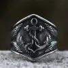 Anchor Eagles Stainless Steel Marine Ring sold by GTHIC