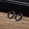 Octagon Viking Runes Stainless Steel Hoop Earrings sold by GTHIC