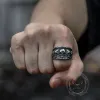 Five Skulls Stainless Steel Ring sold by GTHIC