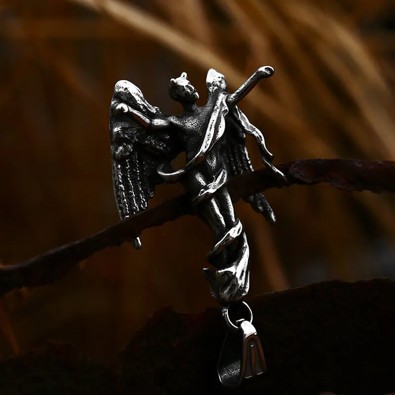 Fallen Angel Stainless Steel Pendant sold by GTHIC