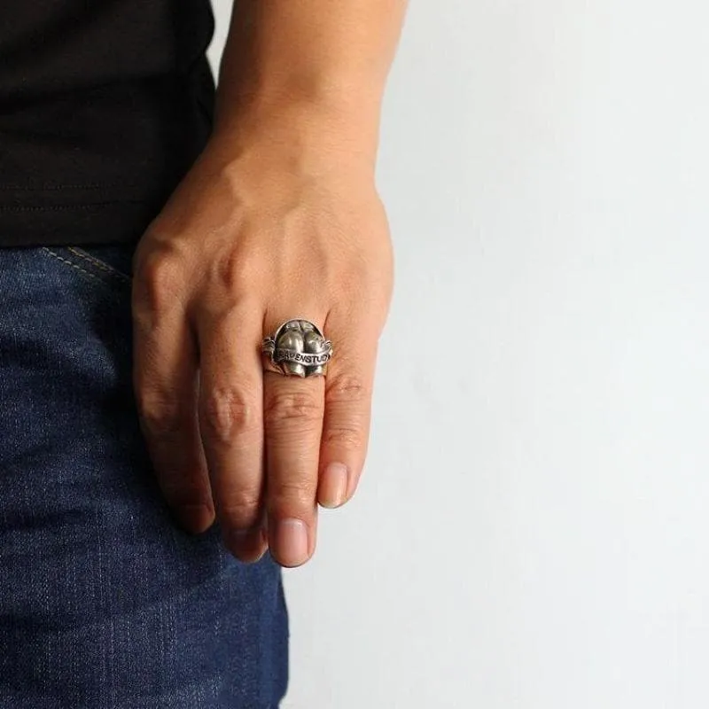 Butt Shaped Sterling Silver Ring sold by GTHIC product image thumbnail 3