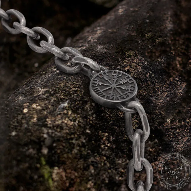 Vintage Stainless Steel Viking Necklace sold by GTHIC product image thumbnail 4