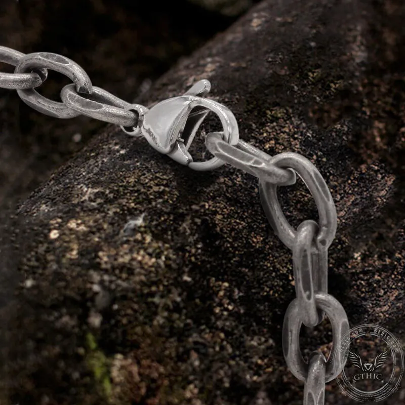 Vintage Stainless Steel Viking Necklace sold by GTHIC product image thumbnail 5