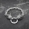 Celtic Wolf Stainelss Steel Beast Viking Bracelet sold by GTHIC