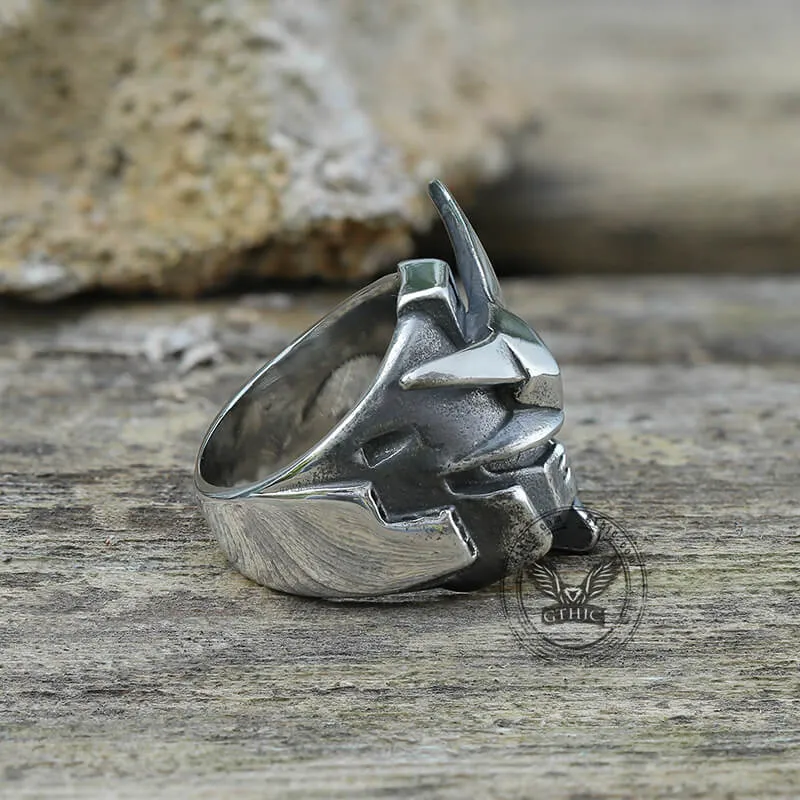 Armor Helmet Stainless Steel Ring sold by GTHIC product image thumbnail 5