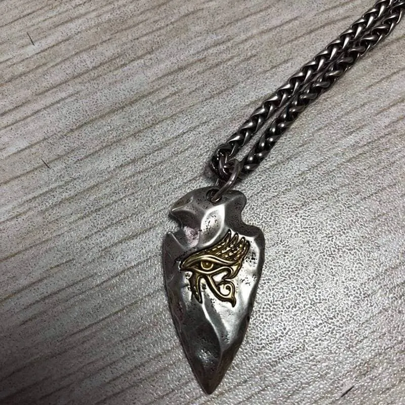 Eye of horus Stone Spear 925 Silver Pendant sold by GTHIC product image thumbnail 3