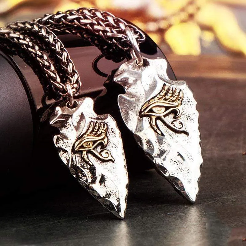 Eye of horus Stone Spear 925 Silver Pendant sold by GTHIC product image thumbnail 4