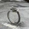 Domineering Dragon Sterling Silver Ring sold by GTHIC