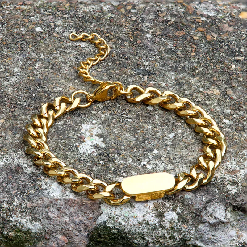 Cuban Classic Stainless Steel Bracelet sold by GTHIC