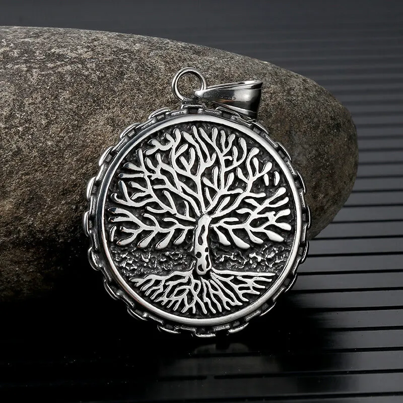 Viking Tree Of Life Stainless Steel Necklace sold by GTHIC