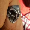 Spartan Knight Sterling Silver Skull Ring sold by GTHIC