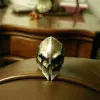 Spartan Knight Sterling Silver Skull Ring sold by GTHIC