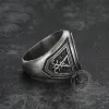 Sigil Of Lucifer Sterling Silver Ring sold by GTHIC