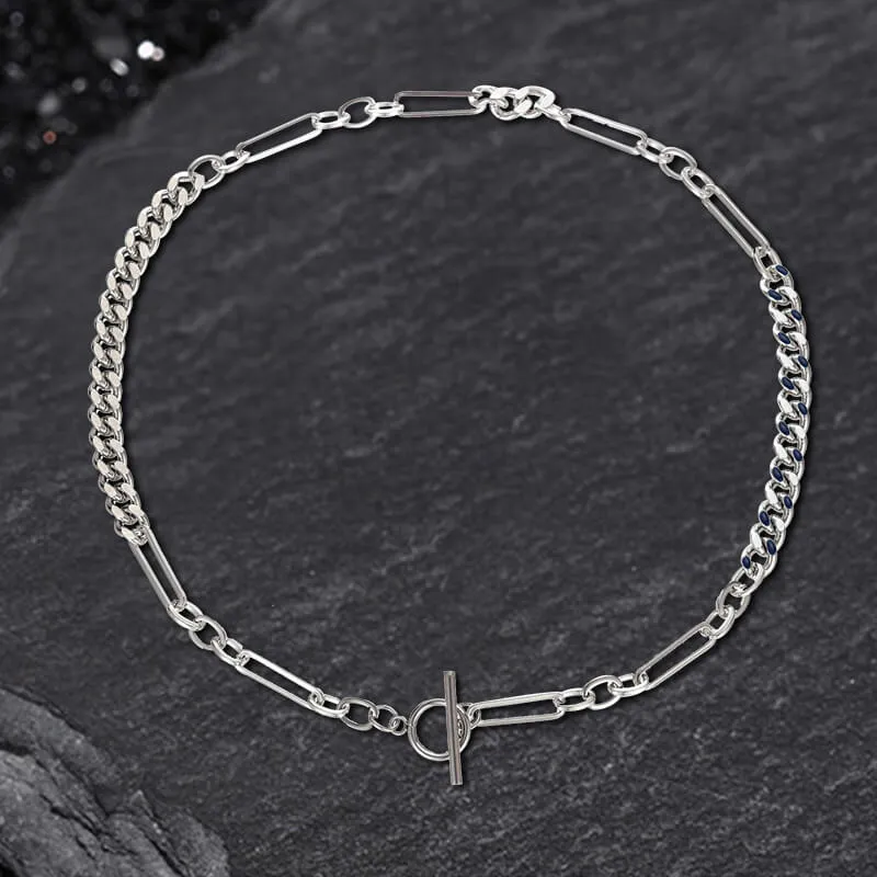 OT Buckle Cuban Chain Stainless Steel Necklace sold by GTHIC