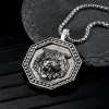 Vintage Tiger Head Stainless Steel Pendant sold by GTHIC