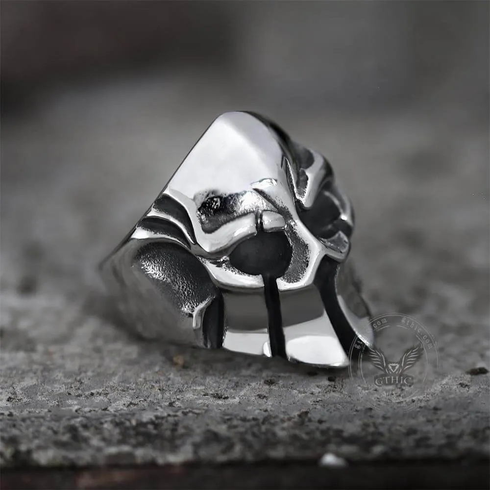 GTHIC Sparta Stainless Steel Skull Ring sold by GTHIC product image thumbnail 3