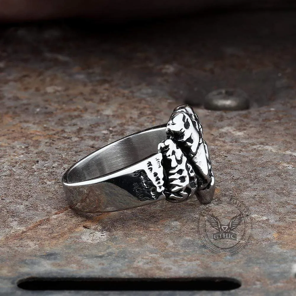 Stone Spear Arrow Stainless Steel Ring sold by GTHIC product image thumbnail 5