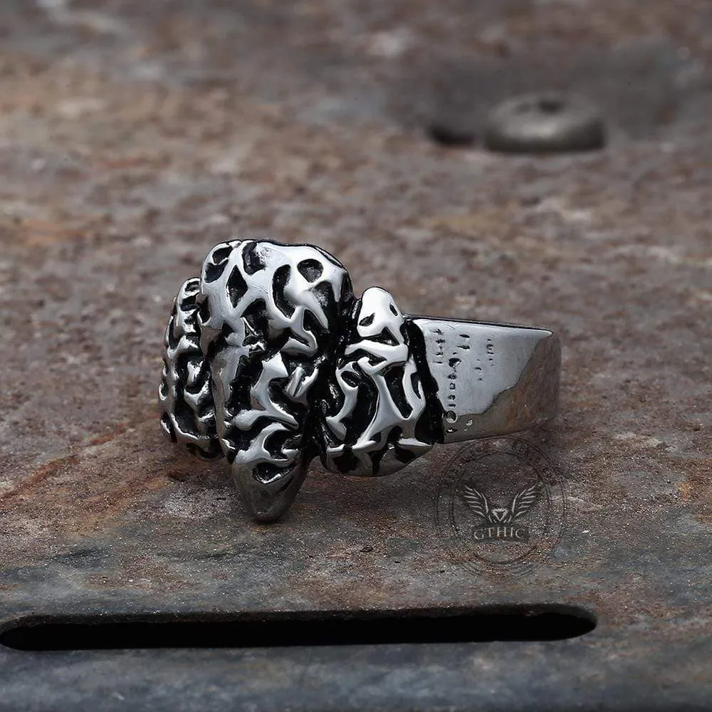 Stone Spear Arrow Stainless Steel Ring sold by GTHIC product image thumbnail 3