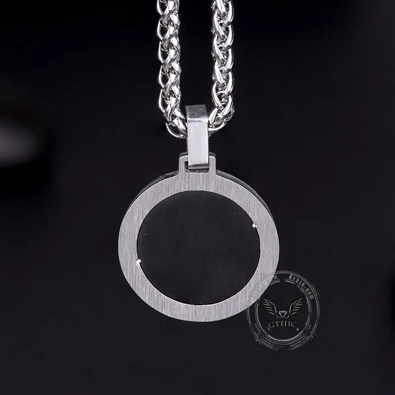 Simple Compass Design Stainless Steel Pendant sold by GTHIC product image thumbnail 5