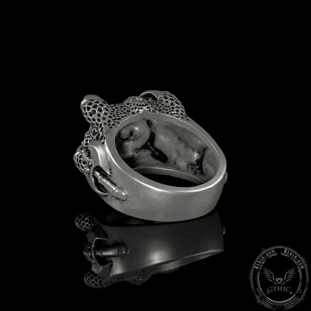 Dragon Claw Evil Eye Sterling Silver Ring sold by GTHIC product image thumbnail 5