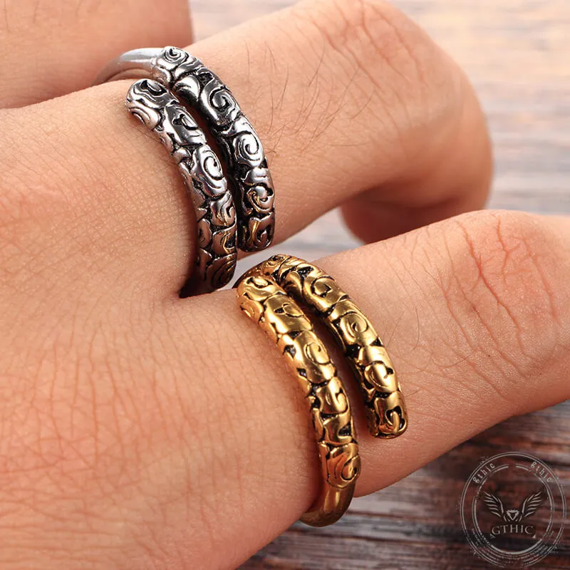 Vintage Wukong Jin Gu Bang Stainless Steel Ring sold by GTHIC product image thumbnail 2
