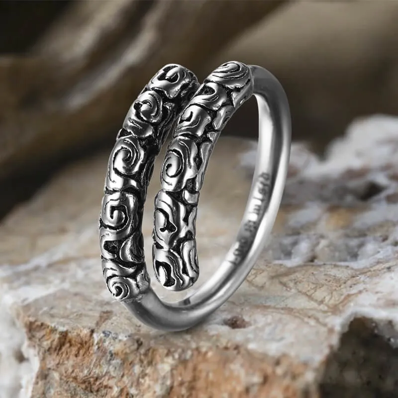 Vintage Wukong Jin Gu Bang Stainless Steel Ring sold by GTHIC
