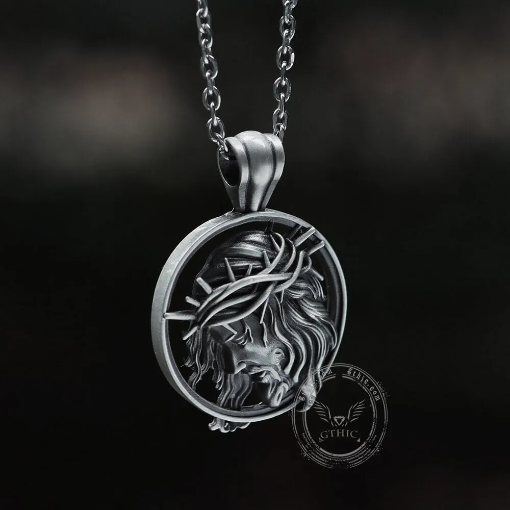 Christ Jesus Pure Tin Necklace sold by GTHIC product image thumbnail 5