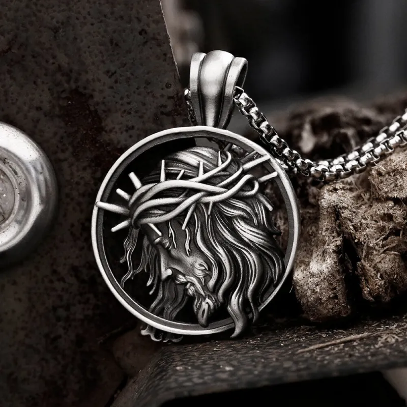 Christ Jesus Pure Tin Necklace sold by GTHIC