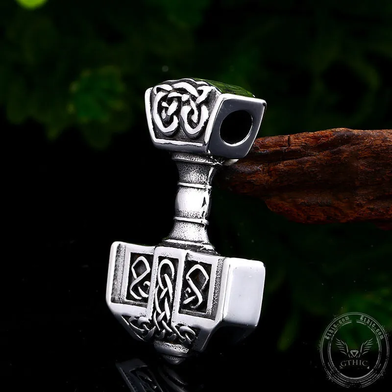 Viking Mjolnir Thor's Hammer Stainless Steel Pendant sold by GTHIC product image thumbnail 5