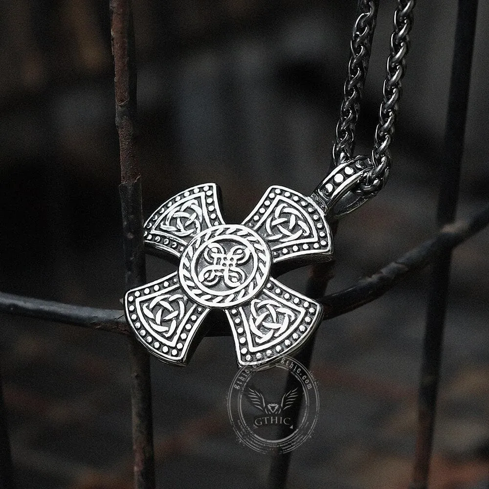 Celtic Knots Stainless Steel Viking Pendant sold by GTHIC product image thumbnail 4