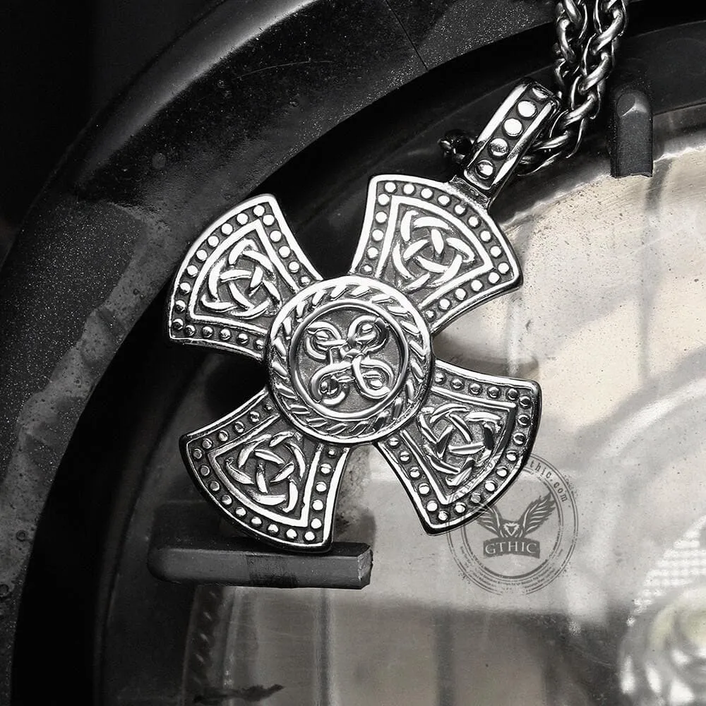 Celtic Knots Stainless Steel Viking Pendant sold by GTHIC product image thumbnail 5
