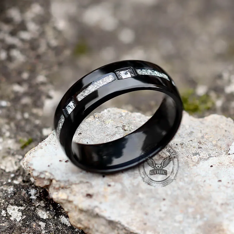 Square CZ Stone Titanium Wedding Ring sold by GTHIC product image thumbnail 5