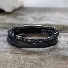 Vintage Multi-Layered Stainless Steel Beaded Bracelet sold by GTHIC
