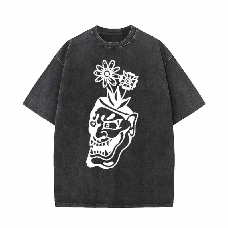 Traditional Tattoos Vintage Washed T-shirt sold by GTHIC