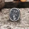 Vintage Reaper Scythe Stainless Steel Skull Ring sold by GTHIC