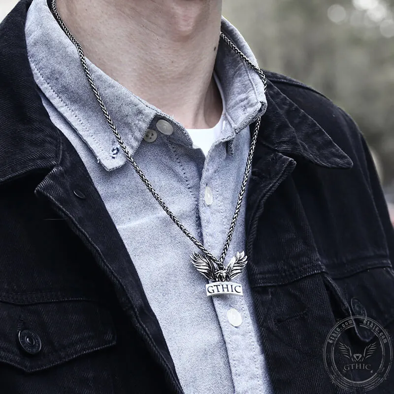 Gthic Logo Design Stainless Steel Pendant sold by GTHIC product image thumbnail 3