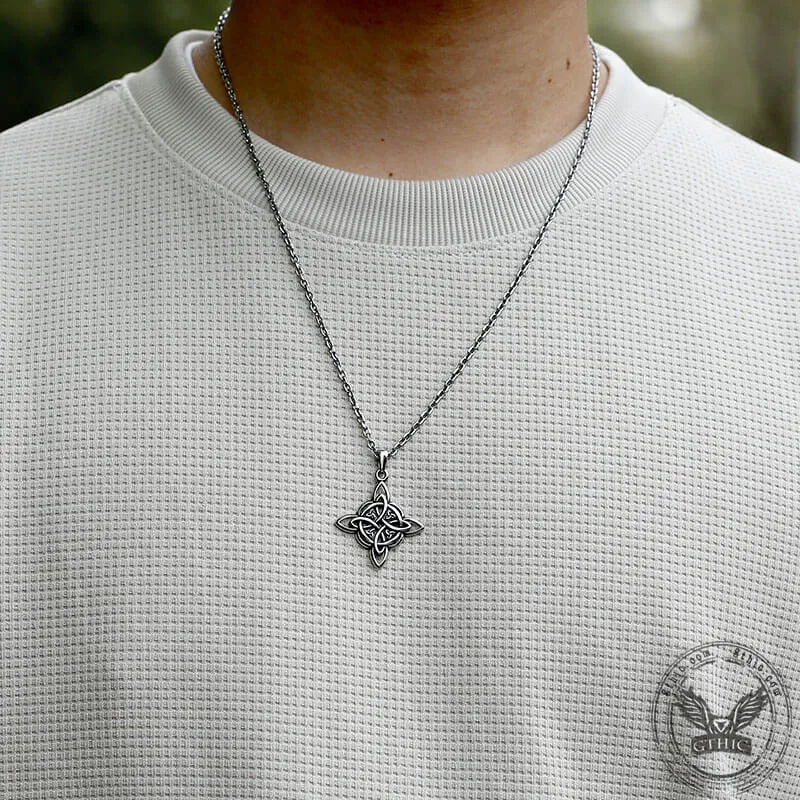 Celtic Triquetra Stainless Steel Pendant sold by GTHIC product image thumbnail 4