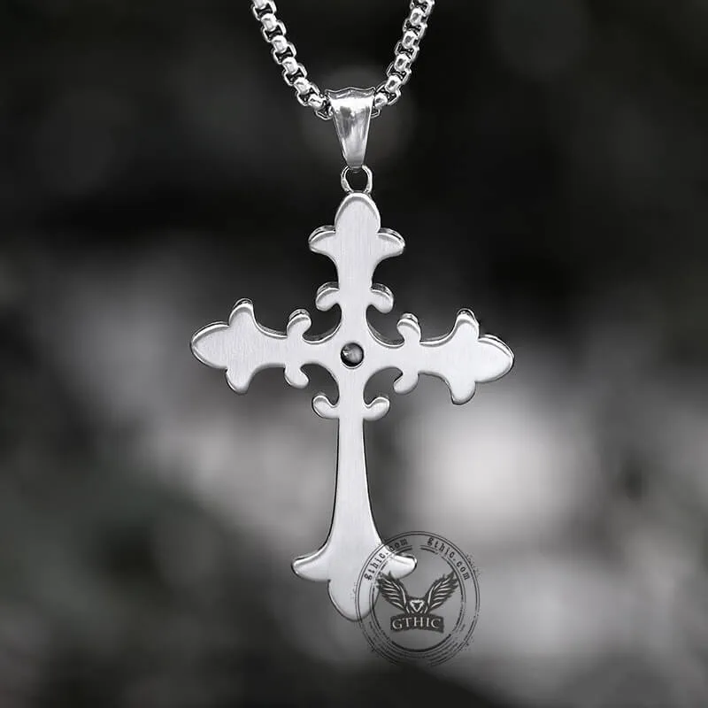 Gothic Cross Stainless Steel Pendant sold by GTHIC product image thumbnail 5
