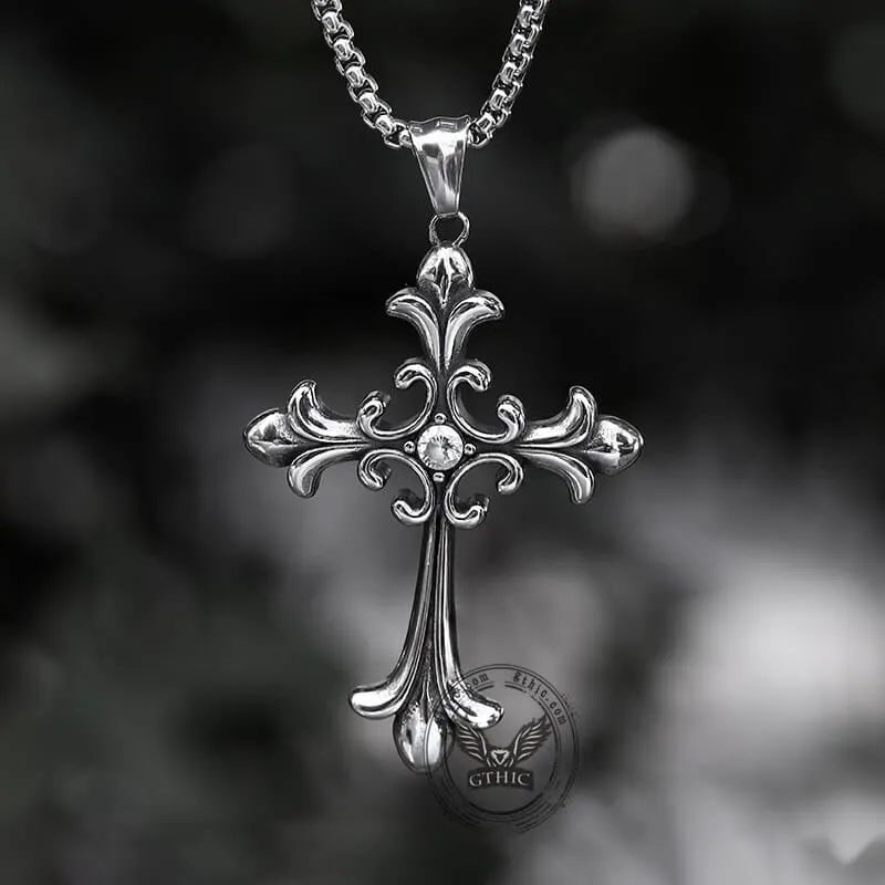 Gothic Cross Stainless Steel Pendant sold by GTHIC product image thumbnail 3