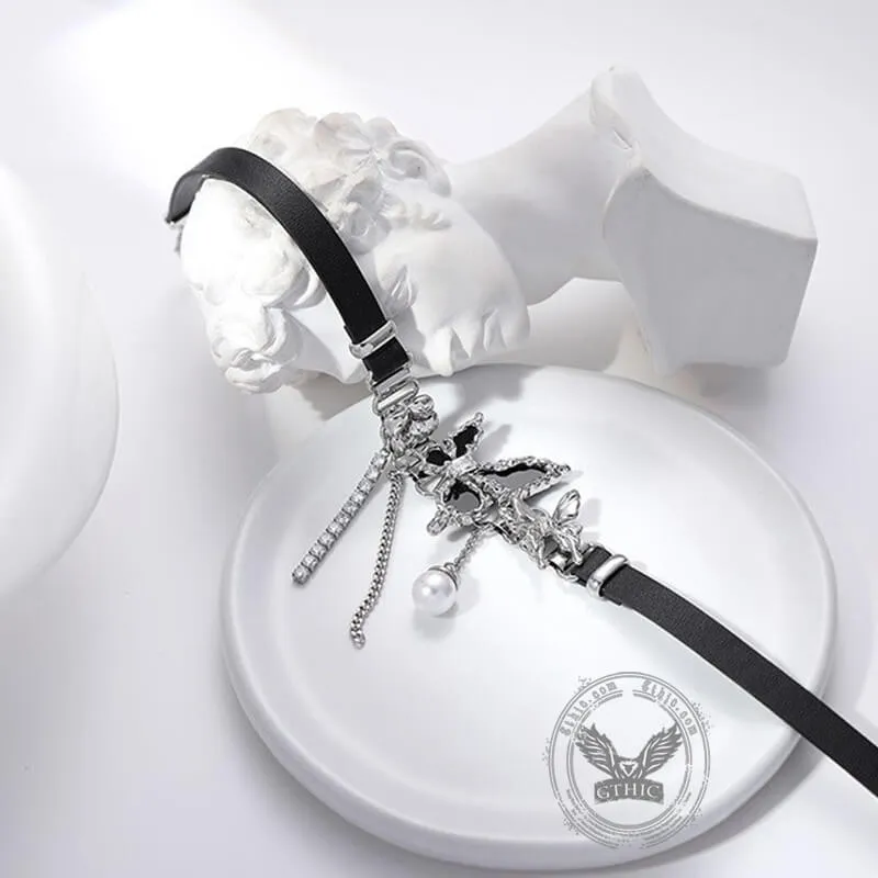 Liquid Butterfly Alloy Gothic Necklace sold by GTHIC product image thumbnail 3