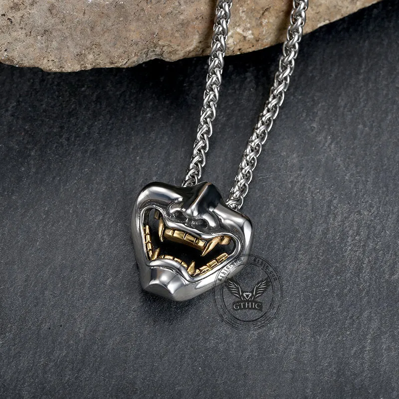 Kobe Japan Fangs Ghost Stainless Steel Pendant sold by GTHIC product image thumbnail 5