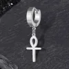 Ankh Stainless Steel Cross Earring sold by GTHIC