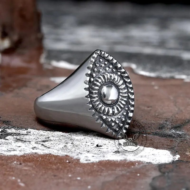 Eye Stainless Steel Masonic Ring sold by GTHIC product image thumbnail 3