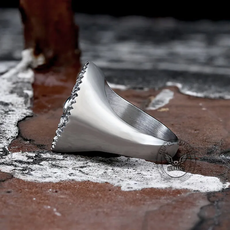 Eye Stainless Steel Masonic Ring sold by GTHIC product image thumbnail 5