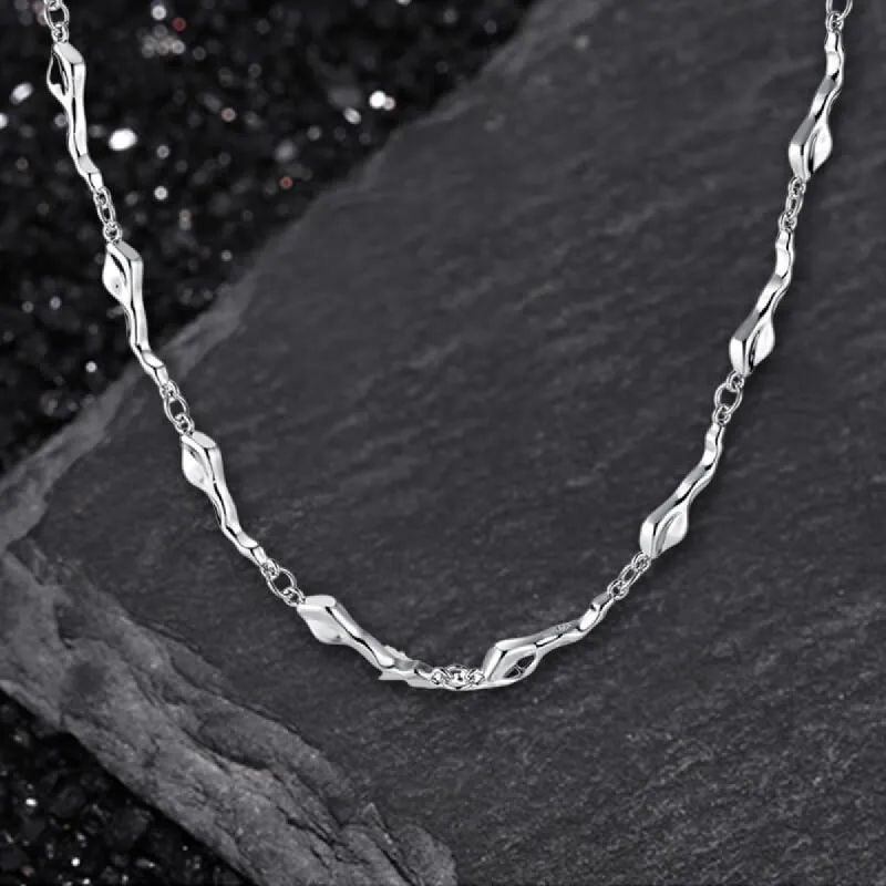 Simple Irregular Alloy Necklace sold by GTHIC