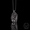 Vintage Wendigo Skull Sterling Silver Pendant sold by GTHIC