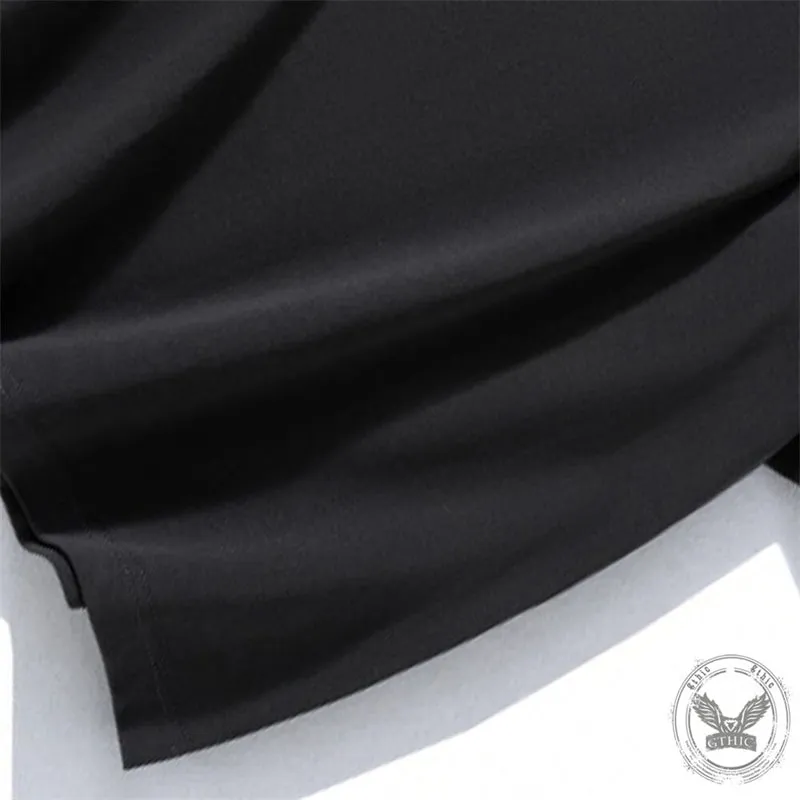 Bad Witch Vibes Round Neck Short Sleeve T-shirt sold by GTHIC product image thumbnail 5